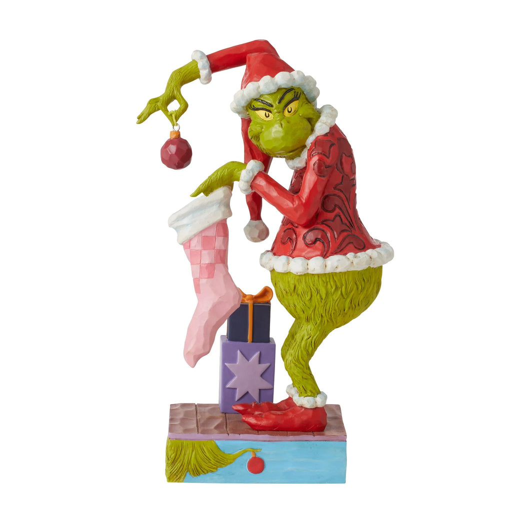 Grinch Stealing Ornaments