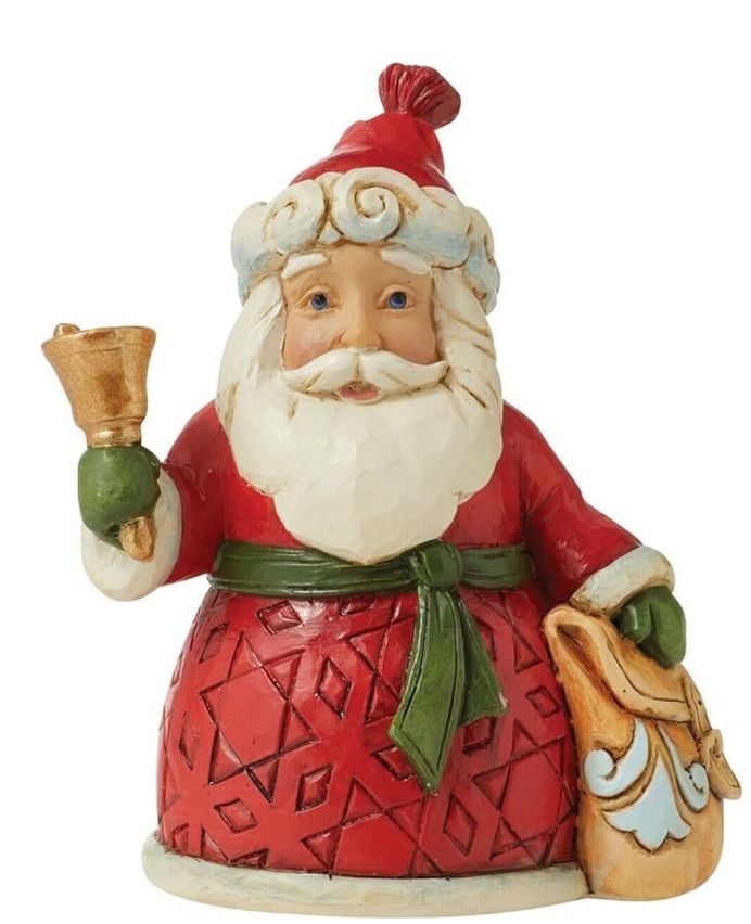 Mini Santa with Bell and Bag