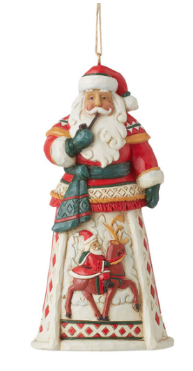 Lapland Santa Christmas Ornament