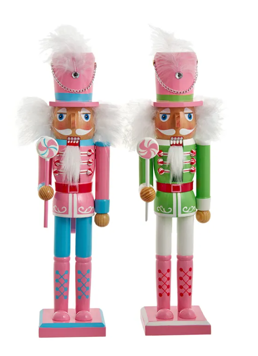 15" Pastel Soldier Nutcracker