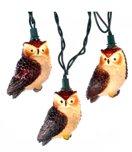 Brown Owl Light Set