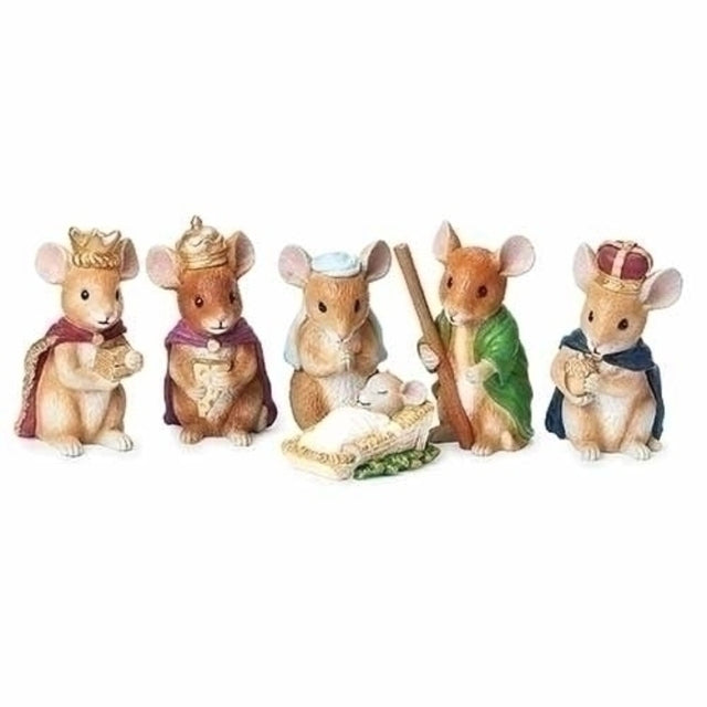 Mouse Pageant 6PC Nativity