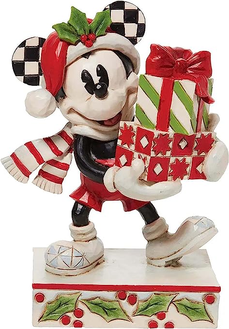 Mickey With Stacked Presents