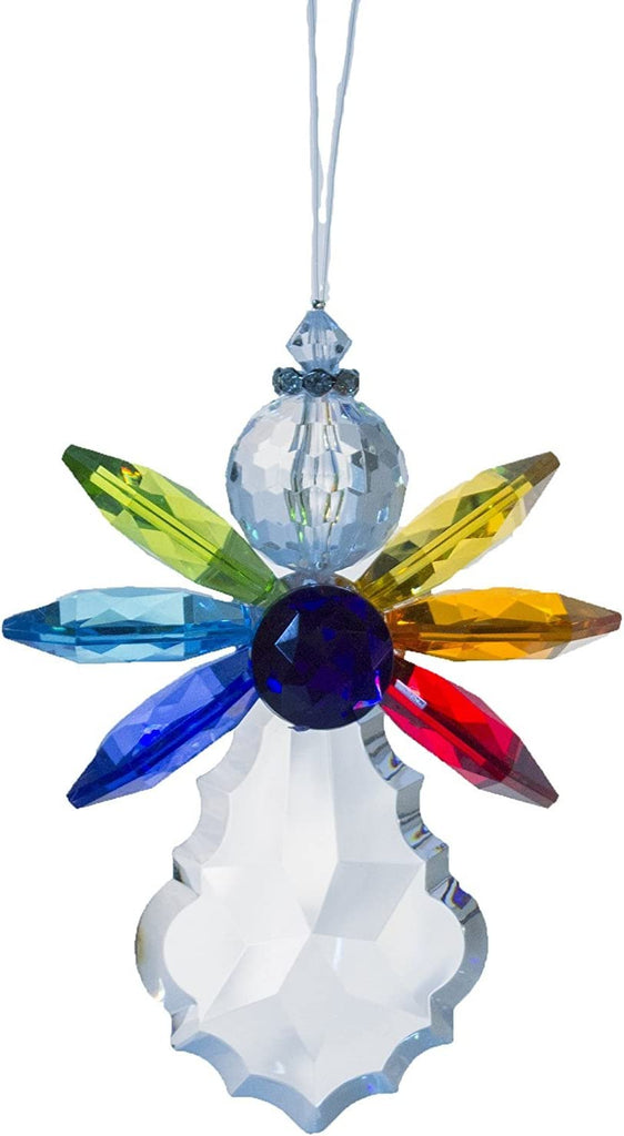 4.5"Rainbow Angel Ornnament