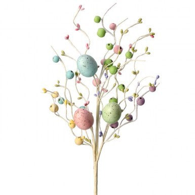 Wood Bead & Easter Egg Pick 20"