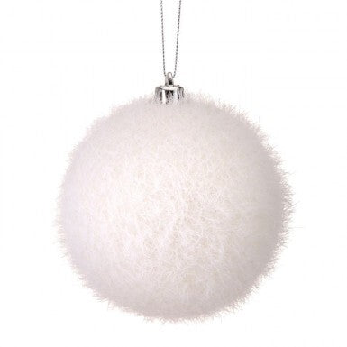 100MM Sparkle Snow Ball Orn